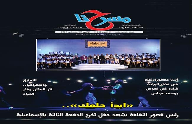 ابدأ حلمك والمسرح المدرسي في العدد الأسبوعي من جريدة "مسرحنا"