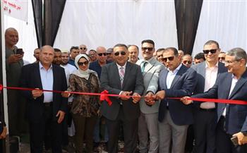 محافظ القليوبية يفتتح تجريبيا محطة صرف صحي كفر منصور بكفر شكر بتكلفة 50 مليون جنيه