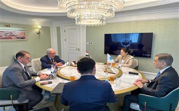 نائب رئيس الوزراء للشؤون الاقتصادية يلتقي الأمين العام لمنظمة شنغهاي للتعاون على هامش مشاركته في "قمة بشكيك"