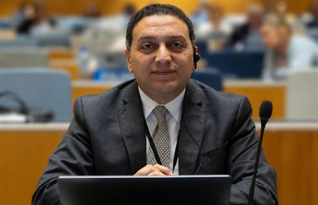 المستشار محمد عادل متحدثاً باسم رئاسة مجلس الوزراء