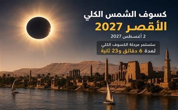 "البحوث الفلكية": استعدادات علمية وتنظيمية لرصد الكسوف الكلي للشمس بالأقصر في 2 أغسطس 2027