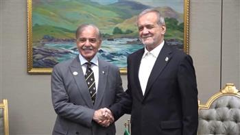 رئيس الوزراء الباكستاني يجتمع بالرئيس الإيراني في بيشكيك