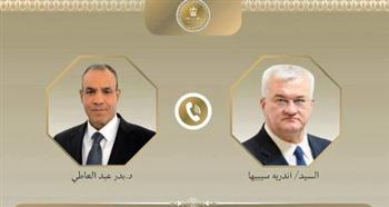 وزير الخارجية يؤكد لنظيره الأوكراني موقف مصر الداعم للتوصل إلى تسوية سياسية للأزمة