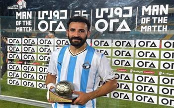 الدوري الممتاز.. مهند لاشين رجل مباراة بيراميدز والمصري البورسعيدي  