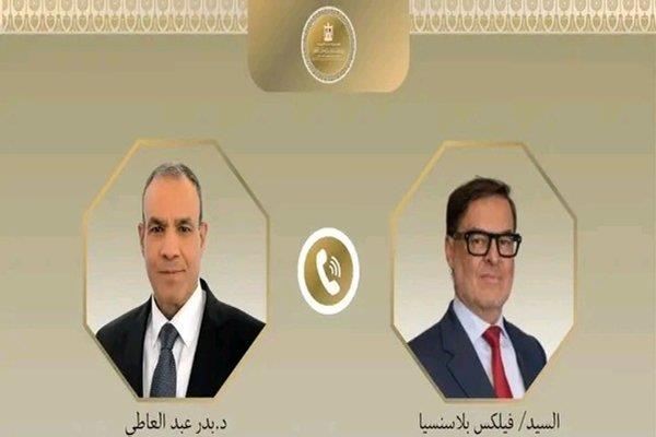 بعد الزلزالين.. عبد العاطي يؤكد لنظيره الفنزويلي استعداد مصر لدعم جهود إعادة إعمار فنزويلا