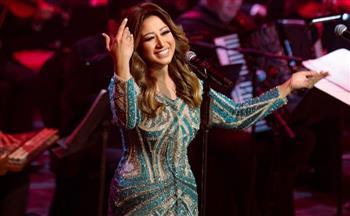 ريهام عبد الحكيم تتألق في افتتاح مهرجان القلعة