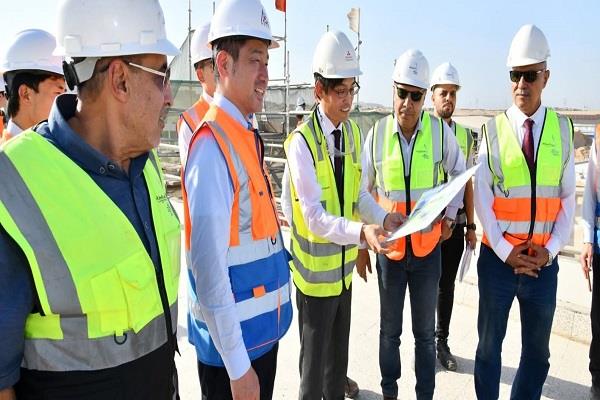 "هيئة الأنفاق": نائب وزير الخارجية الياباني يتفقد ورشة مشروع الخط الرابع لمترو أنفاق القاهرة الكبرى