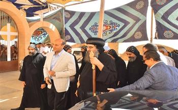 محافظ أسيوط: دير الشهيد مارمينا العجائبي يمثل أحد أهم المعالم الدينية والأثرية بالمحافظة