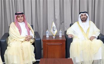 رئيس البرلمان العربي يبحث مع المندوب الدائم للسعودية لدى الجامعة العربية تعزيز التعاون المشترك