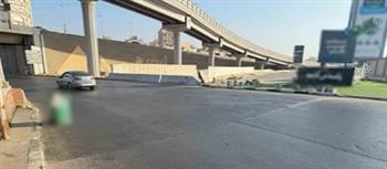 إصلاح تلفيات بأحد كباري النزهة بعد تداولها على مواقع التواصل