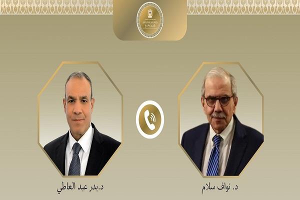 وزير الخارجية يبحث هاتفيًا مع رئيس الوزراء اللبناني تطورات الأوضاع في لبنان