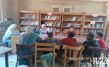 ورشة حكي بمكتبة العمارية حول كيفية استثمار الوقت وصناعة مستقبل أفضل