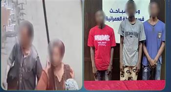 ضبط 3 أشخاص ظهروا في فيديو لتعاطي المخدرات بشارع في الجيزة