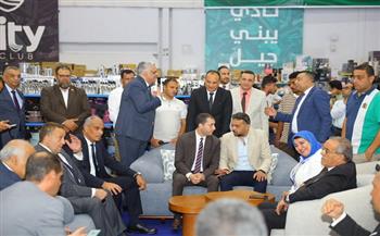 محافظ كفرالشيخ يفتتح معرض السلع المعمرة بعاصمة المحافظة