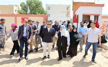 محافظ الوادي الجديد توجه بسرعة إنهاء أعمال تطوير مدرستين بالخارجة بتكلفة تتجاوز 12 مليون جنيه