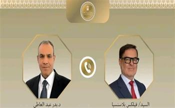 بعد الزلزالين.. عبد العاطي يؤكد لنظيره الفنزويلي استعداد مصر لدعم جهود إعادة إعمار فنزويلا
