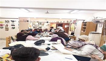 ثقافة المنيا تواصل فعاليات مشروع "مقتطفات حرفية" لتدريب الشباب على الصناعات الإبداعية