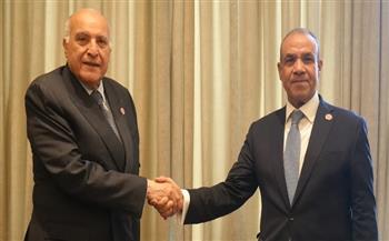 وزير الخارجية ونظيره الجزائري يؤكدان أهمية الحفاظ على وحدة الدولة الليبية وسيادتها وسلامة أراضيها