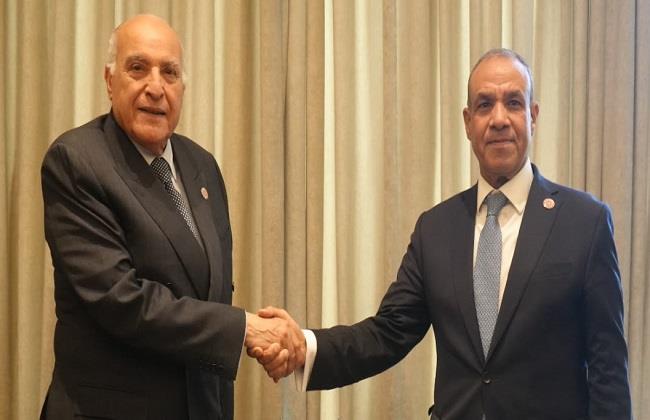 وزير الخارجية ونظيره الجزائري يؤكدان أهمية الحفاظ على وحدة الدولة الليبية وسيادتها وسلامة أراضيها