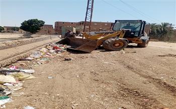 محافظ أسيوط: رفع 141 طنًا من المخلفات والتراكمات بمركز أبنوب لتحسين البيئة والارتقاء بالخدمات