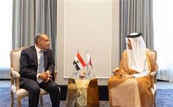 وزير الخارجية يلتقي نظيره القطري على هامش الاجتماع الوزاري حول القدس في عمّان