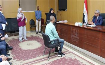 لمناقشة الحلول والبدائل.. محافظ بني سويف يعقد سلسلة لقاءات مباشرة مع المواطنين