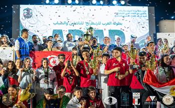 وزير الرياضة يهنئ منتخب الشطرنج بتصدره البطولة العربية بـ34 ميدالية