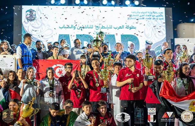 وزير الرياضة يهنئ منتخب الشطرنج بتصدره البطولة العربية بـ34 ميدالية