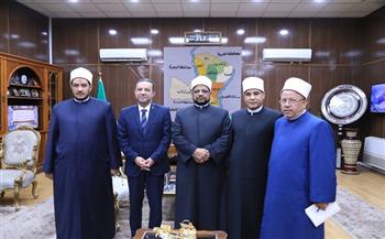 أمين "البحوث الإسلامية" يلتقي محافظ المنوفية لبحث دعم جهود الأزهر في بناء الوعي الدِّيني
