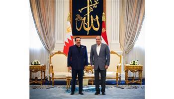 الرئيس السيسي وملك البحرين يؤكدان تعزيز التعاون وتنسيق المواقف تجاه قضايا المنطقة