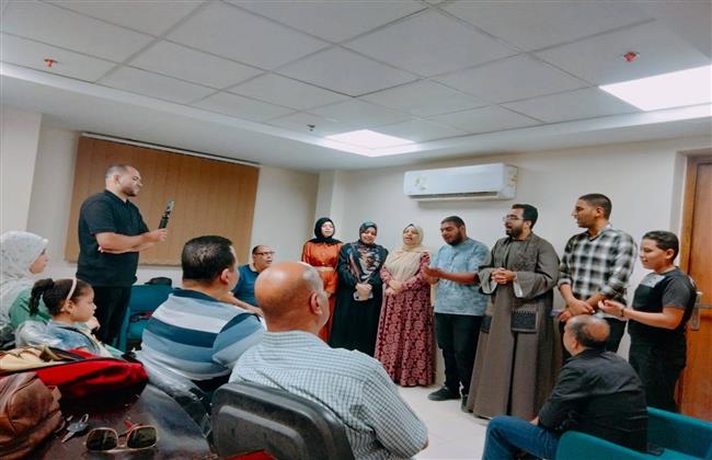 عرض فني لفرقة الإنشاد الديني بقصر ثقافة سوهاج