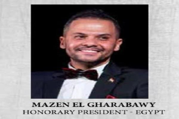 مازن الغرباوي أول مصري وعربي يتولى الرئاسة الشرفية لمهرجان مسرحي دولي في أوروبا