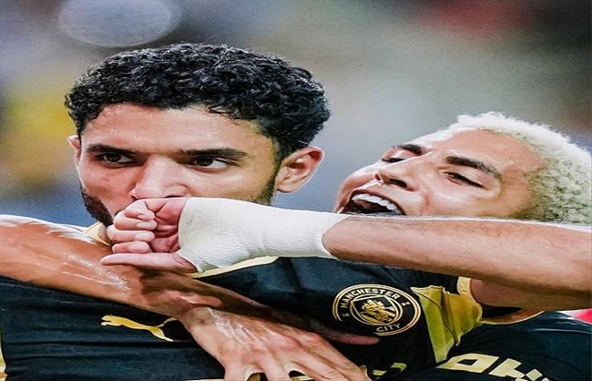 عمر مرموش يسجل هدفين ويقود مانشستر سيتي للفوز على أتلتيكو مدريد بثلاثية