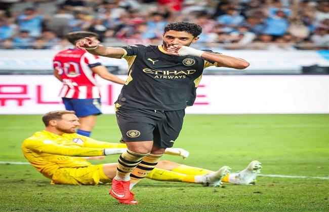 عمر مرموش يسجل هدفين ويقود مانشستر سيتي للفوز على أتلتيكو مدريد بثلاثية