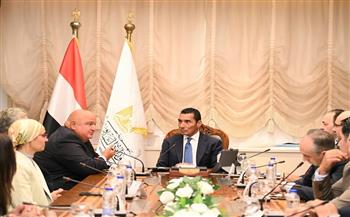 وزير الشباب والرياضة يلتقي بالرئيس التنفيذي والعضو المنتدب لبنك saib لبحث تعزيز التعاون المشترك بين الجانبين