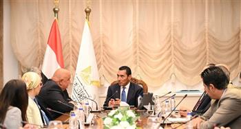 وزير الشباب والرياضة يلتقي بالرئيس التنفيذي والعضو المنتدب لبنك saib لبحث تعزيز التعاون المشترك بين الجانبين