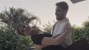 نور عمرو دياب تحتفل بعيد ميلاد ياسين رشدي برسالة رومانسية