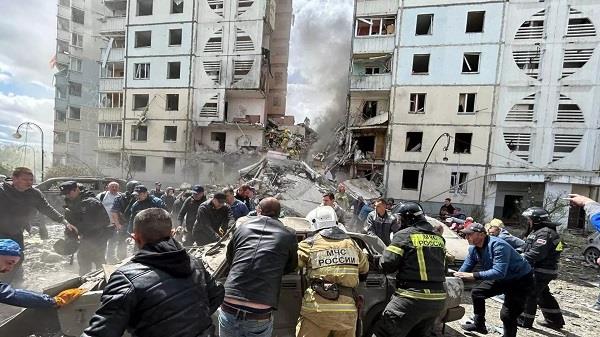 روسيا: مقتل 5 أشخاص وإصابة 25 آخرين جراء هجوم أوكراني على بيلجورود