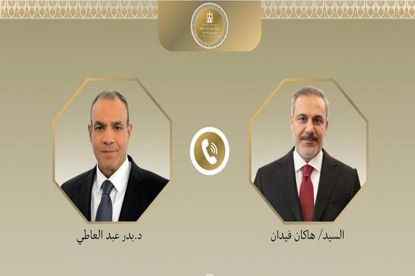 وزير الخارجية يتلقى اتصالا هاتفيا من نظيره التركي