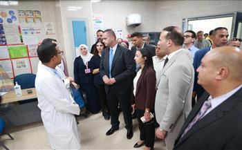 نائب وزير الصحة يبحث مع محافظ البحيرة سبل دعم المنظومة الصحية ومتابعة المشروعات الجارية