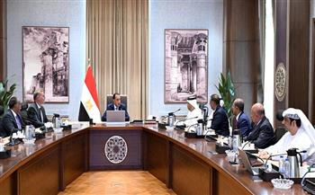 رئيس الوزراء يبحث مع مسئولي إمارة الفجيرة إجراءات استكمال تنفيذ مشروع شركة "الفجيرة العلمين" للنفط والغاز