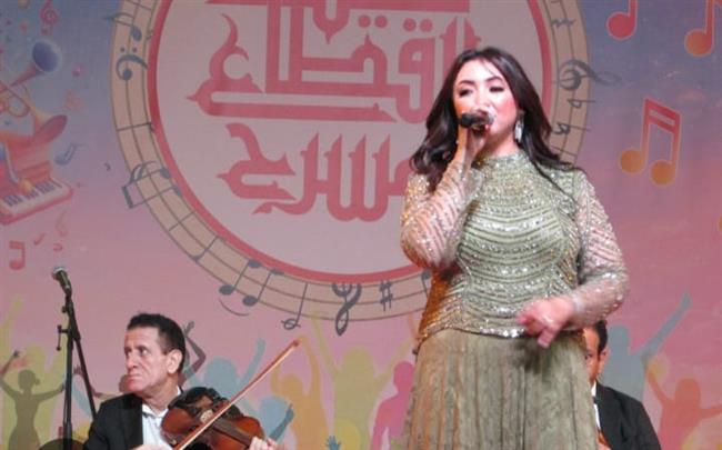  آية عبد الله  تتألق في دار الأوبرا بأشهر أغاني الطرب