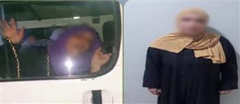 القبض علي صاحبة فيديو المشاجرة داخل ميكروباص بالدقهلية