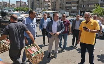 محافظ بورسعيد يقود حملة ميدانية لإزالة الإشغالات والتعديات ويشدد على حماية حق المواطنين في السير الآمن