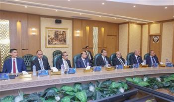 النائب العام يستقبل وزير العدل بمقر النيابة العامة