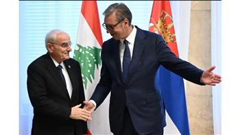 وزير دفاع لبنان يبحث مع رئيس صربيا الخيارات المطروحة بعد انتهاء مهام "اليونيفيل" أواخر العام الجاري