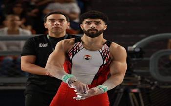 عمر العربي يتوج ببرونزية الفردي العام للجمباز في دورة العاب البحر المتوسط