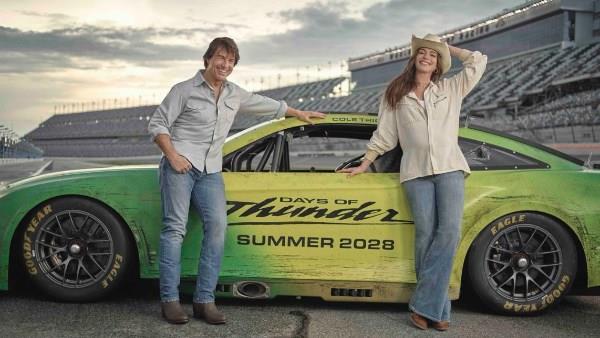 توم كروز وآنا هاثاواي يعودان إلى سباقات ناسكار في «Days of Thunder 2»  