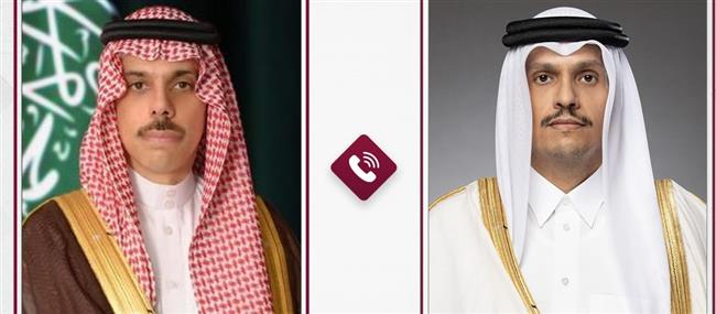 قطر والسعودية تبحثان التنسيق المشترك لتعزيز الأمن فى المنطقة