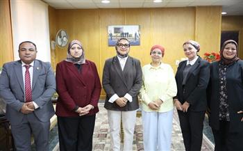 محافظ الوادي الجديد تبحث مع وفد "النهار" إطلاق الملتقى الأول للعدالة الثقافية والتنمية
